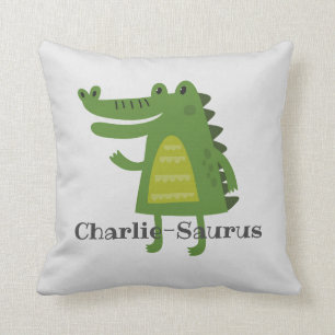 Personalised Dinosaur Pillow for Kids