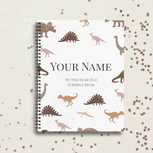 Personalised Dinosaur Scribble Book for Kids (Creator Uploaded)
