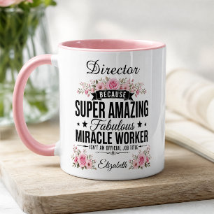 Personalised Director Mug