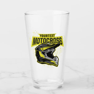 Personalised Dirt Bike Motocross Racing Helmet Glass