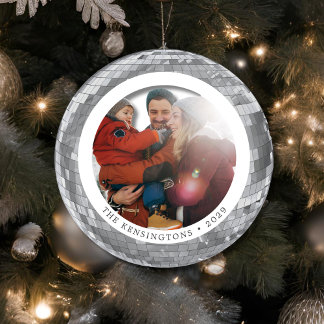 Personalised Disco Ball Family Ornament 