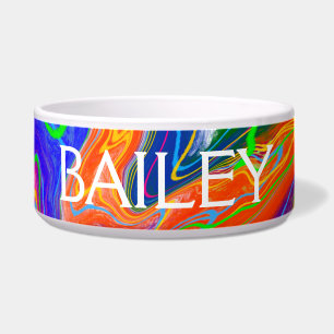 Personalised Disco Balls Marble Fluid Art
