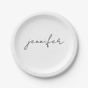 Personalised  Dish, Bridesmaid Gifts, Engagement   Paper Plate