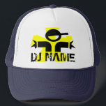 Personalised DJ hat with custom name<br><div class="desc">Personalised DJ hat with custom name</div>