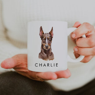 Personalised Doberman Dog Lover Mug