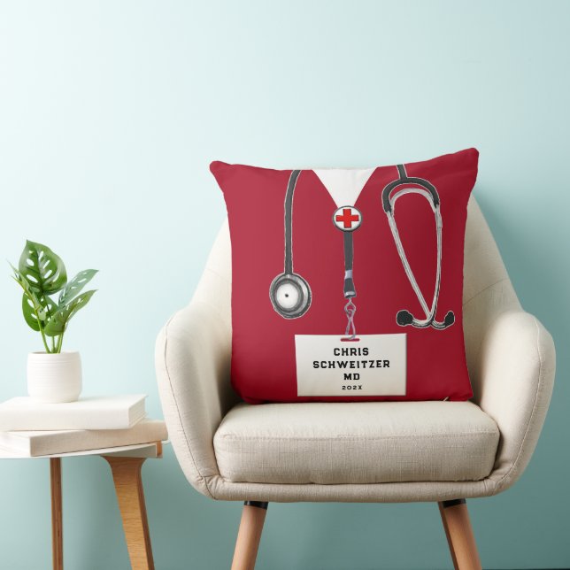 Personalised Doctor Cushion (Chair)