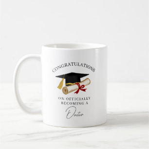 Personalised Doctor Graduation Coffee Mug