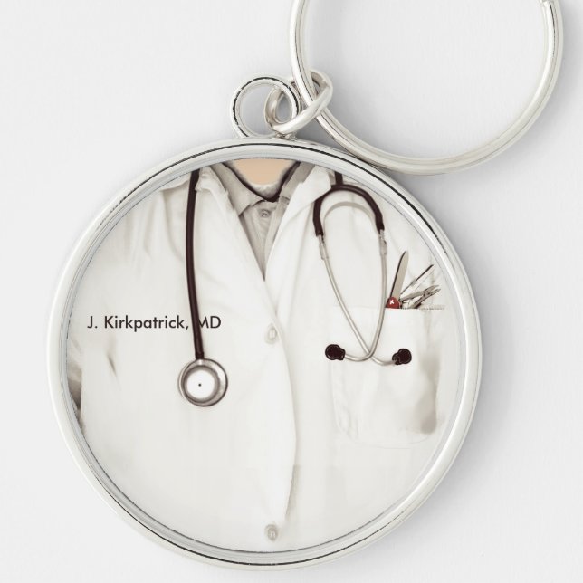 Personalised Doctor Key Ring (Front)