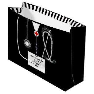 Personalised Doctor Medical School Large Gift Bag