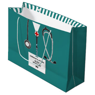 Personalised Doctor Medical School Large Gift Bag