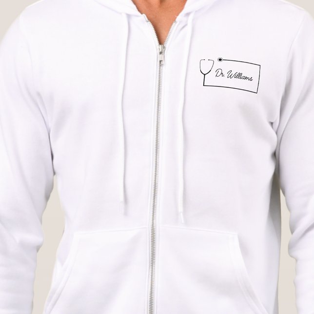 Personalised Doctor's Name Hoodie (Creator Uploaded)