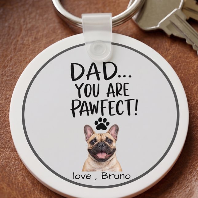 Personalised Dog Dad Photo Keychain | Perfect Gift (Creator Uploaded)