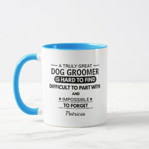 Personalised Dog Groomer Appreciation Coffee Mug