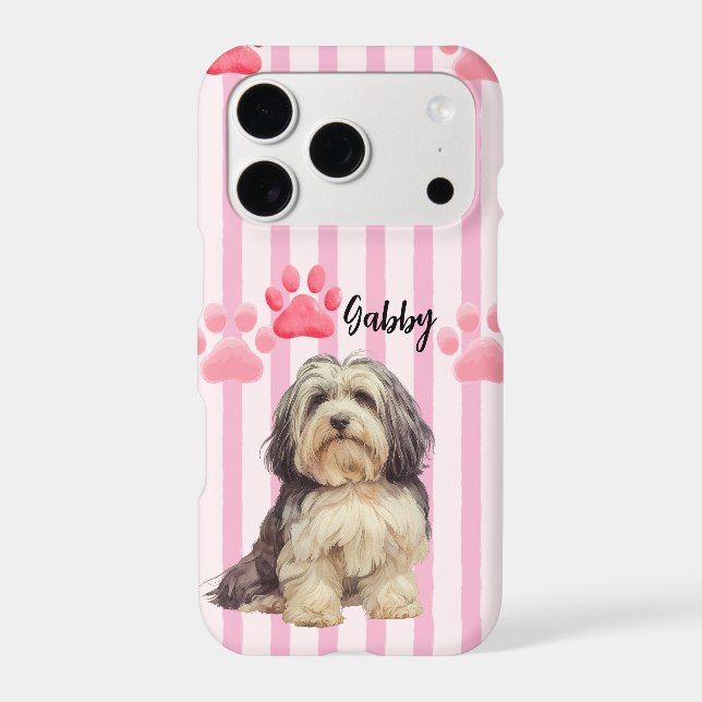 Personalised Dog iPhone 17 Pro Case (Back)
