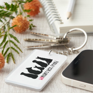 Personalised Dog Lover's Key Ring