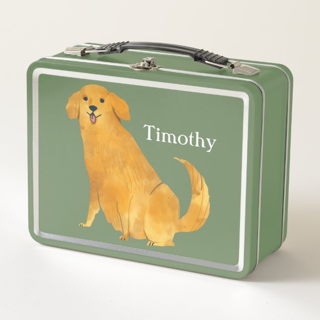 Personalised Dog Lovers Lunch Box (Front)