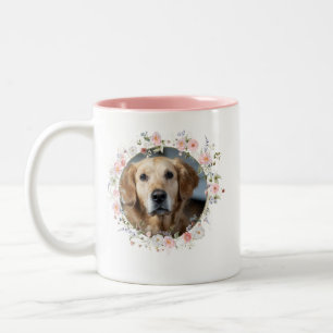 Personalised Dog Memorial Photo Custom Pet Loss Two-Tone Coffee Mug