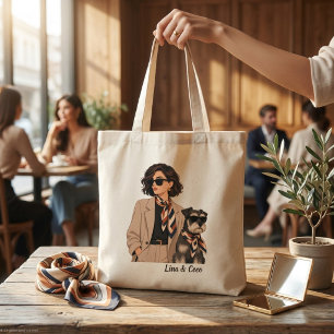 "Personalised Dog Mum Gift" "Custom Pet Owner Tote Bag