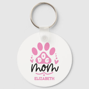 Personalised Dog Mum - Mother's Day Key Ring