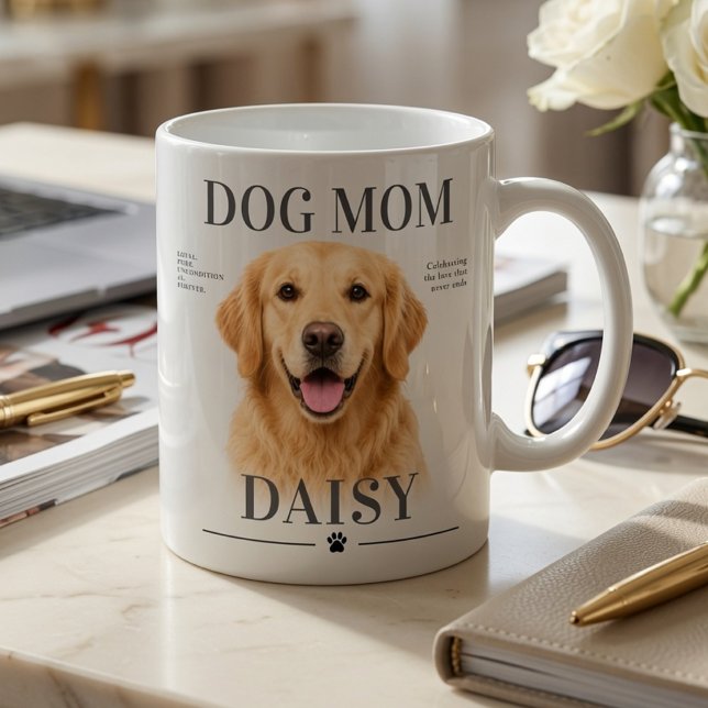 Personalised Dog Mum Mug with Custom Pet Photo (Creator Uploaded)