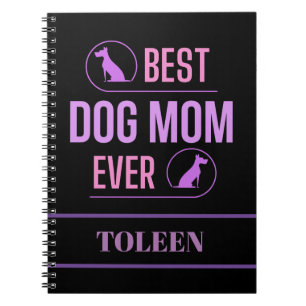 Personalised Dog Mum                Notebook