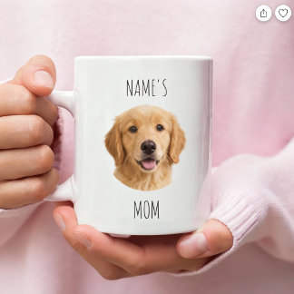 Personalised Dog Mum Photo Mug | Custom Gift