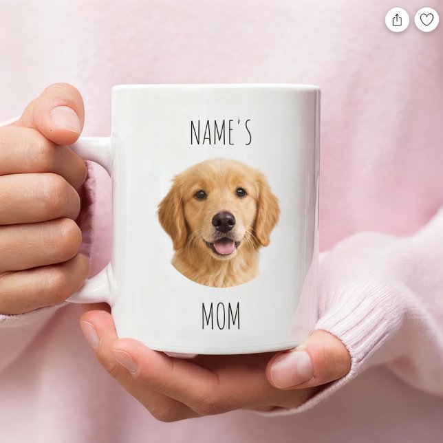 Personalised Dog Mum Photo Mug | Custom Gift (Creator Uploaded)