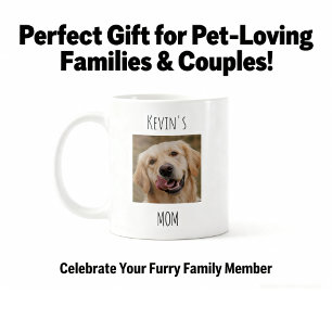 Personalised Dog Mum Photo Mug Custom Gift
