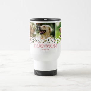 Personalised Dog Mum Photo Travel Mug