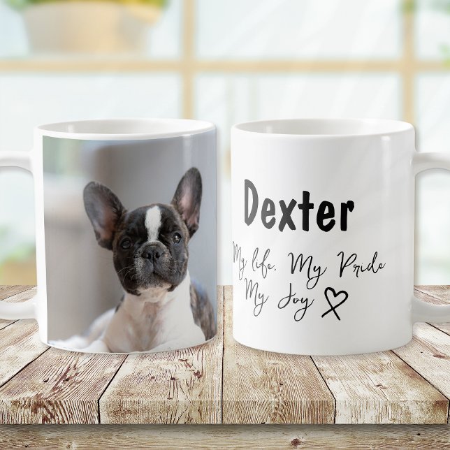 Personalised Dog Name My Pride My Joy Photo Coffee Mug (Creator Uploaded)