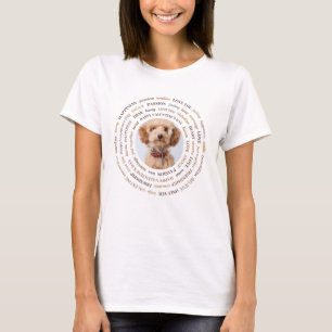 Personalised Dog or Cat Lover Gift - Romantic Word T-Shirt