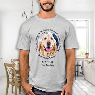 Personalised Dog Pet Memorial In Loving Memory T-Shirt