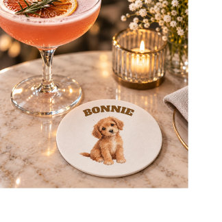 Personalised Dog Photo Coaster | Custom Gift