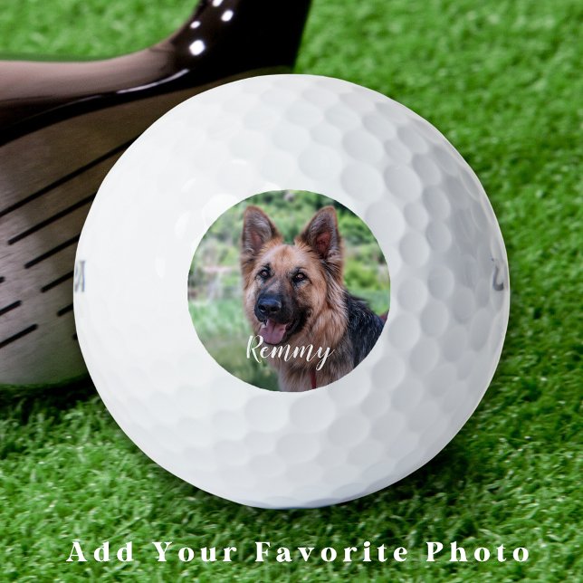 Personalised Dog Photo - Dog Lover Golf Balls (Creator Uploaded)