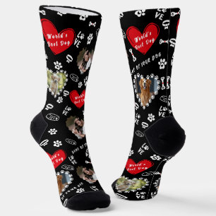 Personalised Dog Photo Socks   Custom Dog Socks
