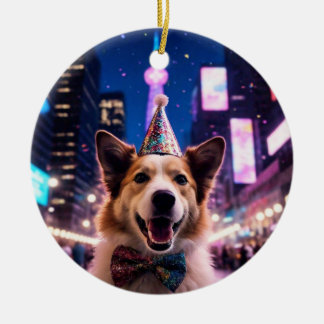 Personalised Dog Picture Christmas Ornament