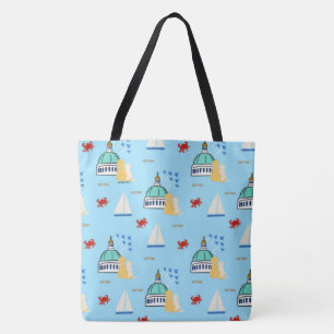 Personalised Dog’s Tote - Annapolis Land, Air, Sea Bag