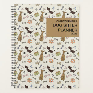 Personalised Dog Sitter Planner Business