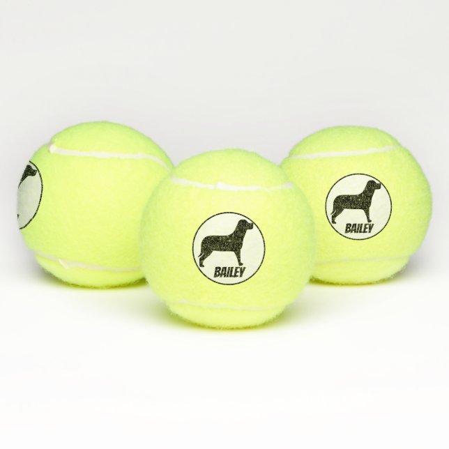 Personalised Dog Tennis Balls (Multi)