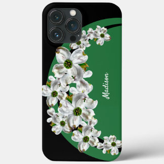Personalised Dogwood Blossom iPhone Case