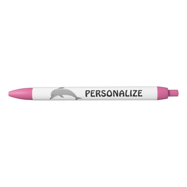 Personalised dolphin logo writing pens (Front)