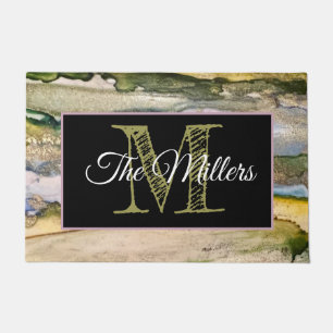 Personalised doormat colourful