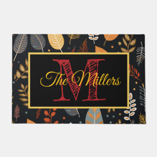Personalised doormat colourful