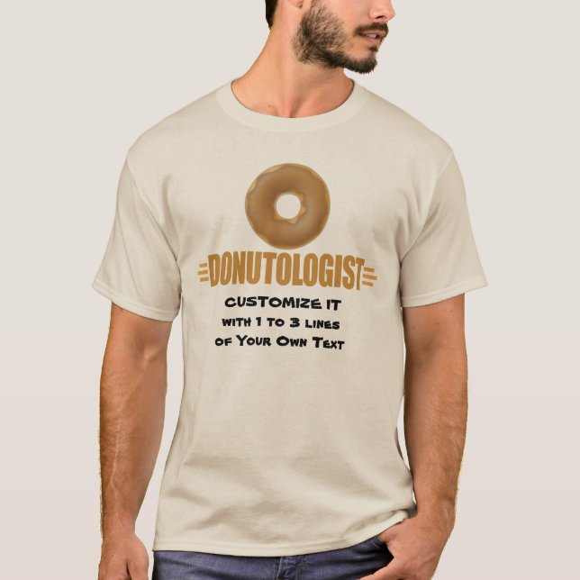 Personalised Doughnut T-Shirt (Front)