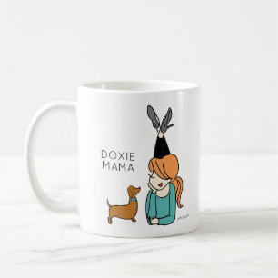 Personalised Doxie Mama Coffee Mug