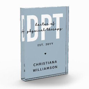 Personalised DPT Doctor of Physical Therapy Photo Block