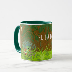 Personalised Dragon and Friend  Mug