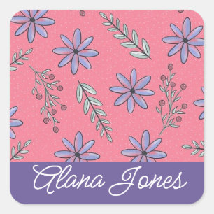 Personalised dragon stickers colourful