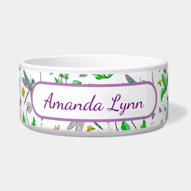 Personalised Dragonflies and Dandelions    (Front)