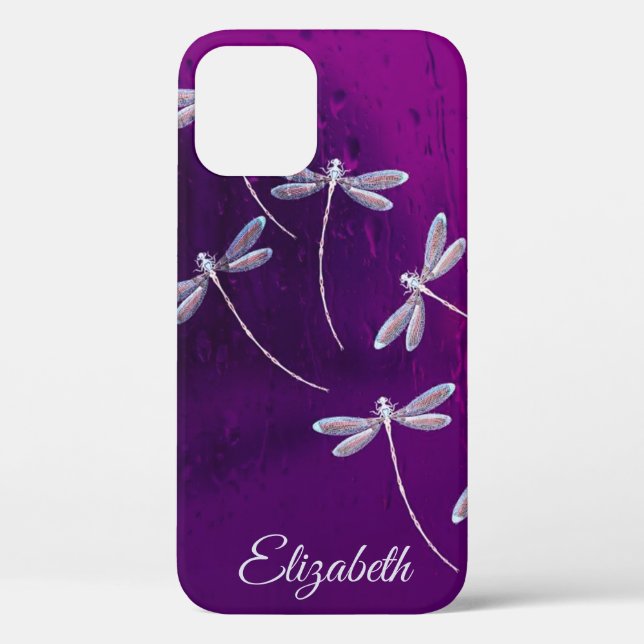 Personalised Dragonflies on water Case-Mate iPhone Case (Back)